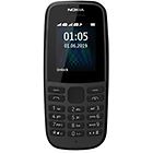 Nokia telefono cellulare 105 nero telefono con funzionalità 4 mb gsm 16kigb01a08