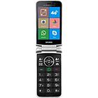 Brondi telefono cellulare amico flip 4g+ nero 4g smartphone 4 gb gsm 10278040