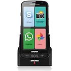 Brondi smartphone amico smartphone 4g nero 4 gb dual sim fotocamera 5 mp