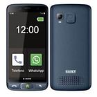 Saiet smartphone smart senior sts502 plus + cover blu 8 gb dual sim fotocamera 8 mp