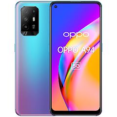 Oppo a94 a94 5g a94 smartphone 5g, 173g, display 6.43" fhd+ amoled, 4 fotocamere 48mp, ram 8gb espan