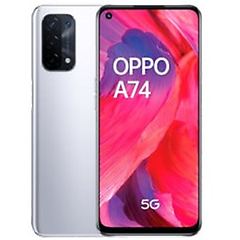 Oppo smartphone a74 5g argento 128 gb dual sim fotocamera 48 mp