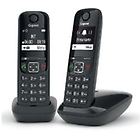 Siemens telefono fisso as490 black  duo