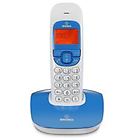 Brondi telefono cordless nice bianco-blu