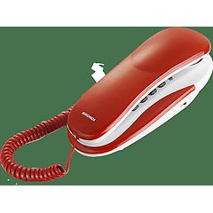 Brondi telefono fisso kenoby rosso/bianco 10270764