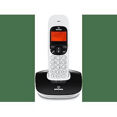 Brondi telefono cordless nice bianco-nero