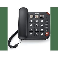 Brondi telefono fisso bravo 15 nero