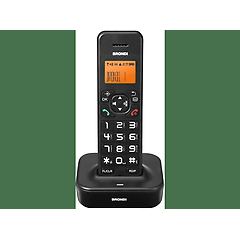 Brondi Bravo Star Telefono Dect Identificatore Di Chiamata Nero