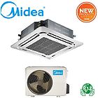 Comfee midea climatizzatore condizionatore midea cassetta 4 vie slim inverter r32 24000 btu mcd-24fnxd0 a++