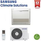 Samsung climatizzatore condizionatore inverter pavimento console 18000 btu r-32 ac052rnjdkg a++/a++ con tele