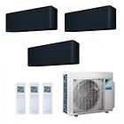 Daikin climatizzatore condizionatore bluevolution trial split inverter serie ftxa-bb stylish total black 9+