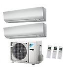 Daikin Climatizzatore Condizionatore Dual Split 12+12 Inverter Perfera Serie Ftxm Bluevolution R-32 12000+1