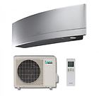 Daikin climatizzatore condizionatore inverter emura silver 18000 btu wi-fi ftxg50ls/gl-w