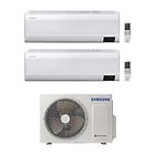 Samsung climatizzatore condizionatore dual 12+12 windfree elite da 12000+12000 btu con aj050txj gas r32 clas