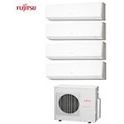 Fujitsu climatizzatore condizionatore quadri split 7+7+9+12 serie lm inverter da 7000+7000+9000+12000 btu u.