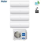 Haier climatizzatore condizionatore quadri 9+9+12+12 ies 4u70s2sh1fa a++ gas r32 da 9000+9000+12000+12000 