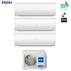 Haier climatizzatore condizionatore trial 12+12+12 ies con 3u68s2sg1fa in a++ gas r32 da 12000+12000+12000