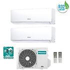 Hisense climatizzatore condizionatore dual inverter 12+12 serie new comfort 12000+12000 btu 2amw52u4rxc r32 