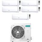 Hisense climatizzatore condizionatore penta inverter 9+9+9+9+9 new comfort 9000+9000+9000+9000+9000 btu 5amw