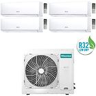 Hisense climatizzatore condizionatore quadri inverter 7+7+9+18 new comfort 7000+7000+9000+18000 btu 4amw105u