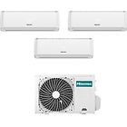 Hisense climatizzatore condizionatore trial 12+12+12 serie energy pro con 3amw72u4rfa 12000+12000+12000 btu 