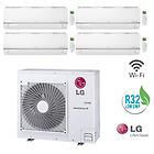 Lg climatizzatore condizionatore inverter quadri 7+7+9+12 serie libero plus r32 7000+7000+9000+12000 bt