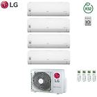 Lg climatizzatore condizionatore inverter quadri 9+9+12+12 serie libero 9000+9000+12000+12000 btu mu4r2