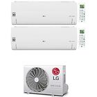 Lg climatizzatore condizionatore dualsplit inverter serie libero smart 12+12 con mu2r17 ul0 r-32 12000+