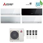 Mitsubishi climatizzatore condizionatore electric quadri 9+9+12+12 inverter msz-ef r32 9000+9000+12000+12000 bt