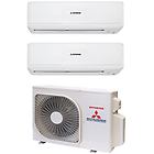 Mitsubishi climatizzatore condizionatore heavy industries dualsplit inverter serie kireia smart (skm) 9+9 con s