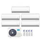 Comfee midea climatizzatore condizionatore penta 9+9+9+12+12 midea breezeless+ da 9000+9000+9000+12000+1200