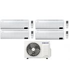 Samsung climatizzatore condizionatore quadri 7+7+9+12 windfree elite 7000+7000+9000+12000 btu aj080txj r32 i