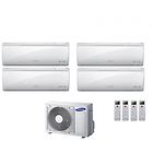 Samsung Climatizzatore Condizionatore Inverter Quadri 9+9+9+12 Maldives Quantum 9000+9000+9000+12000 R-32 Co