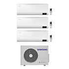 Samsung climatizzatore condizionatore trial split inverter serie cebu 7+9+9 con aj068txj3kg r-32 wi-fi integ