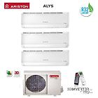 Hotpoint Ariston Ariston Climatizzatore Condizionatore Trial 9+12+12 Inverter Ariston Alys Plus R32 9000+12000+12000 