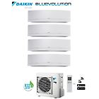 Daikin Climatizzatore Quadri Split 7+7+7+7 Inverter Emura White Wi-fi R-32 Bluevolution 7000+7000+7000+7000