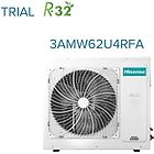 Hisense unità esterna motore multisplit 3amw62u4rfa trial split r-32 classe a++/a+