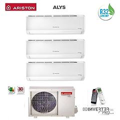 Hotpoint Ariston Ariston Climatizzatore Condizionatore Trial 9+9+9 Inverter Ariston Alys Plus R32 9000+9000+9000 Btu 