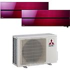 Mitsubishi condizionatore dualsplit kirigamine 9000 + 12000 btu