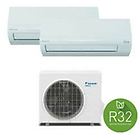 Daikin condizionatore dualsplit siesta 12000 + 9000 btu r32