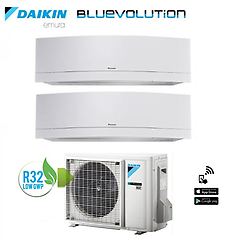 Daikin climatizzatore condizionatore inverter emura white wi-fi ftxj35mw r-32 bluevolution a++ 12000 btu