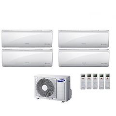 Samsung climatizzatore condizionatore inverter quadri 7+9+9+12 maldives quantum 7000+9000+9000+12000 r-32 co