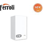 Ferroli caldaia divacondens d plus f24 low nox a condensazione completa di kit scarico fumi gpl new erp