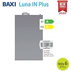 Baxi caldaia luna in plus 26 a condensazione completa di kit scarico fumi low nox new erp