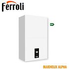 Ferroli caldaia bluehelix alpha 24c kw a condensazione metano/gpl completa di kit scarico fumi