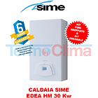 Sime caldaia murale a condensazione edea 30 kw metano con kit fumi in omaggio