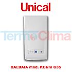 Unical caldaia murale a condensazione konm c35