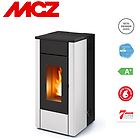 Mcz stufa a pellet ad aria ventilata may air 7 s1 7 kw colore white