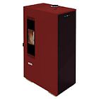 King stufa a pellet 5 kw mini 5 con telecomando colore bordeaux