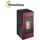 Termovana stufa a pellet 8,2 kw sofia 9.0 rossa cod. 2000054012